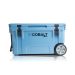 COBALT 55QT COLLER WITH WHEELS ROTO-MOLDED